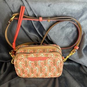 Tory Burch Seahorse Patterned Crossbody Bag